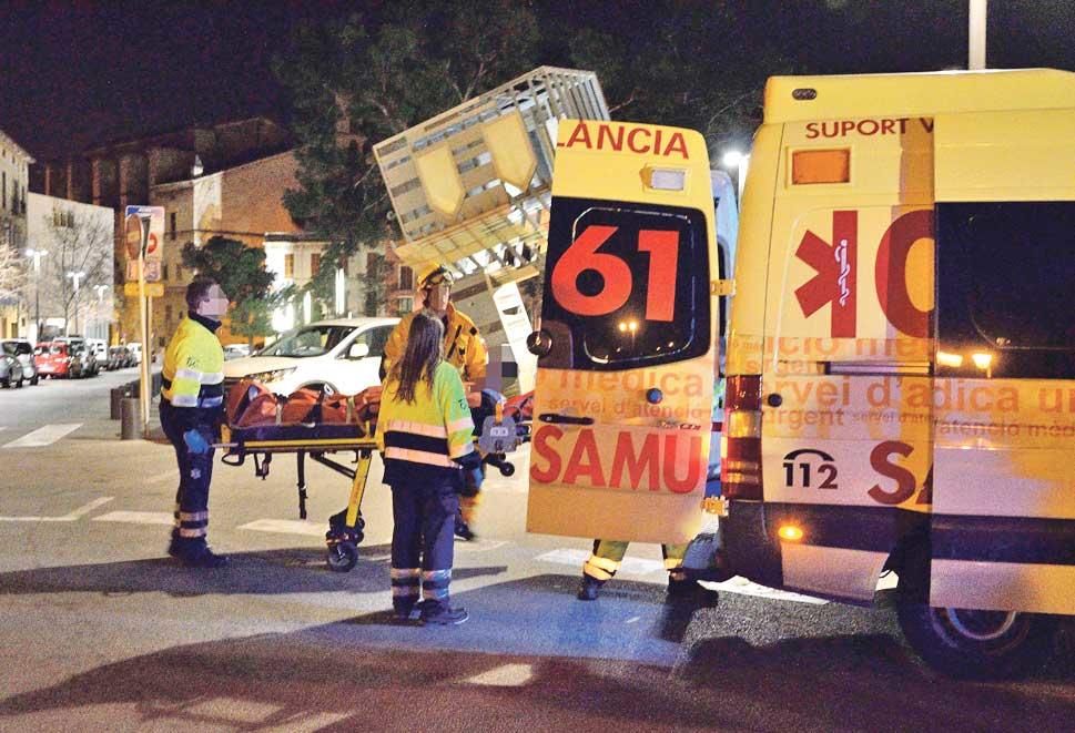 Accidente en Sa Riera