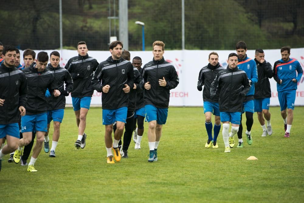 Entrenamiento del Real Oviedo