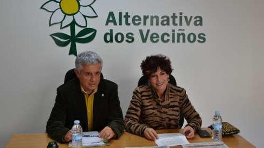 Pedro Armas y Gema Neira, ayer, en rueda de prensa.