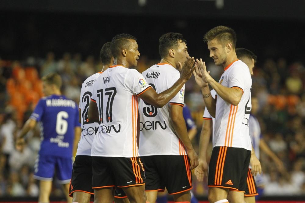 Las mejores imágenes del Valencia - Alavés