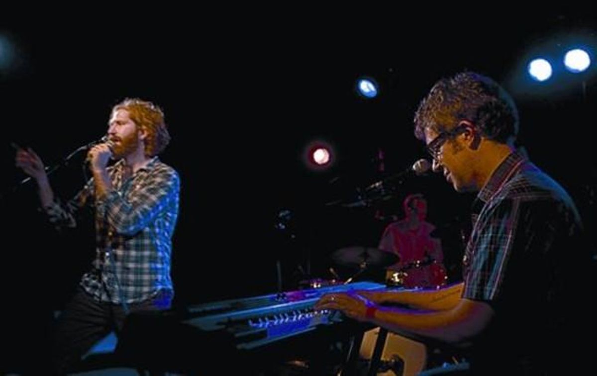 Megafaun, durant la seva actuació a ’Caprichos de Apolo’. Megafaun, durant la seva actuació a ’Caprichos de Apolo’.
