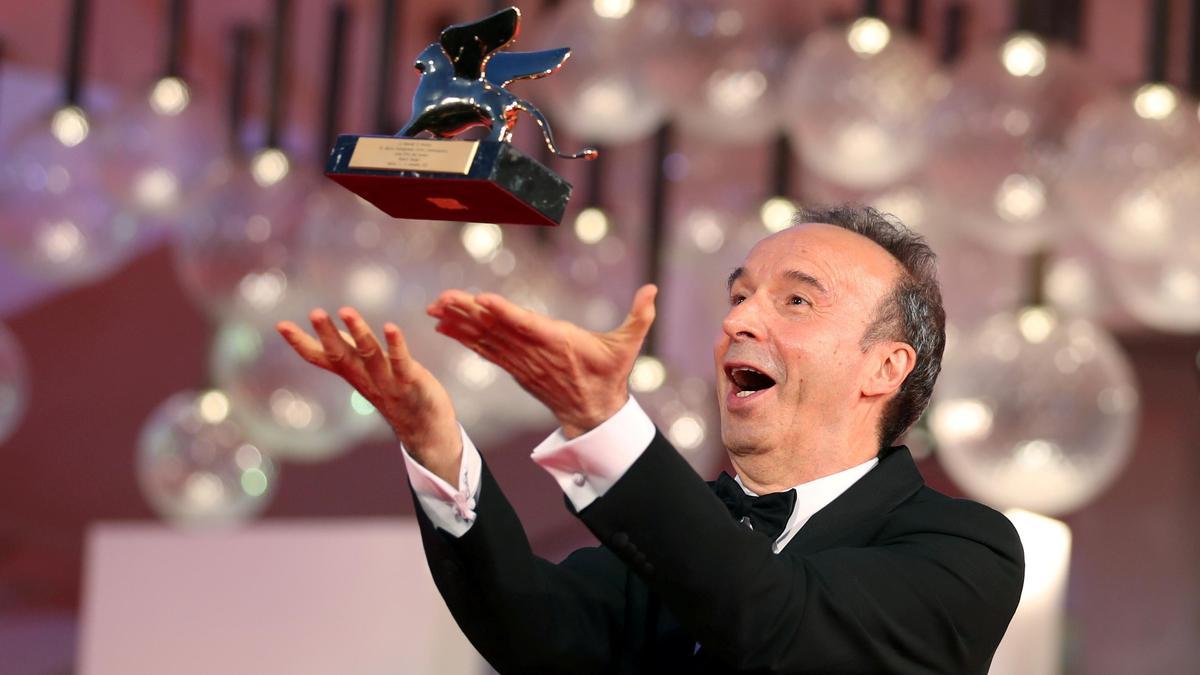 El actor italiano Roberto Benigni.