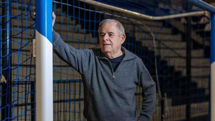 "Mi mayor ilusión es ver debutar a jóvenes de Santa Coloma": Vicenç Garcia dice adiós al Industrias tras medio siglo de presidencia