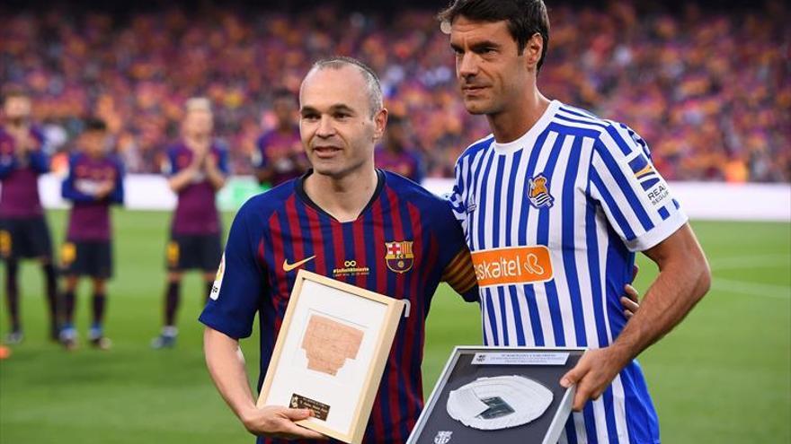 Iniesta deja otra clase magistral