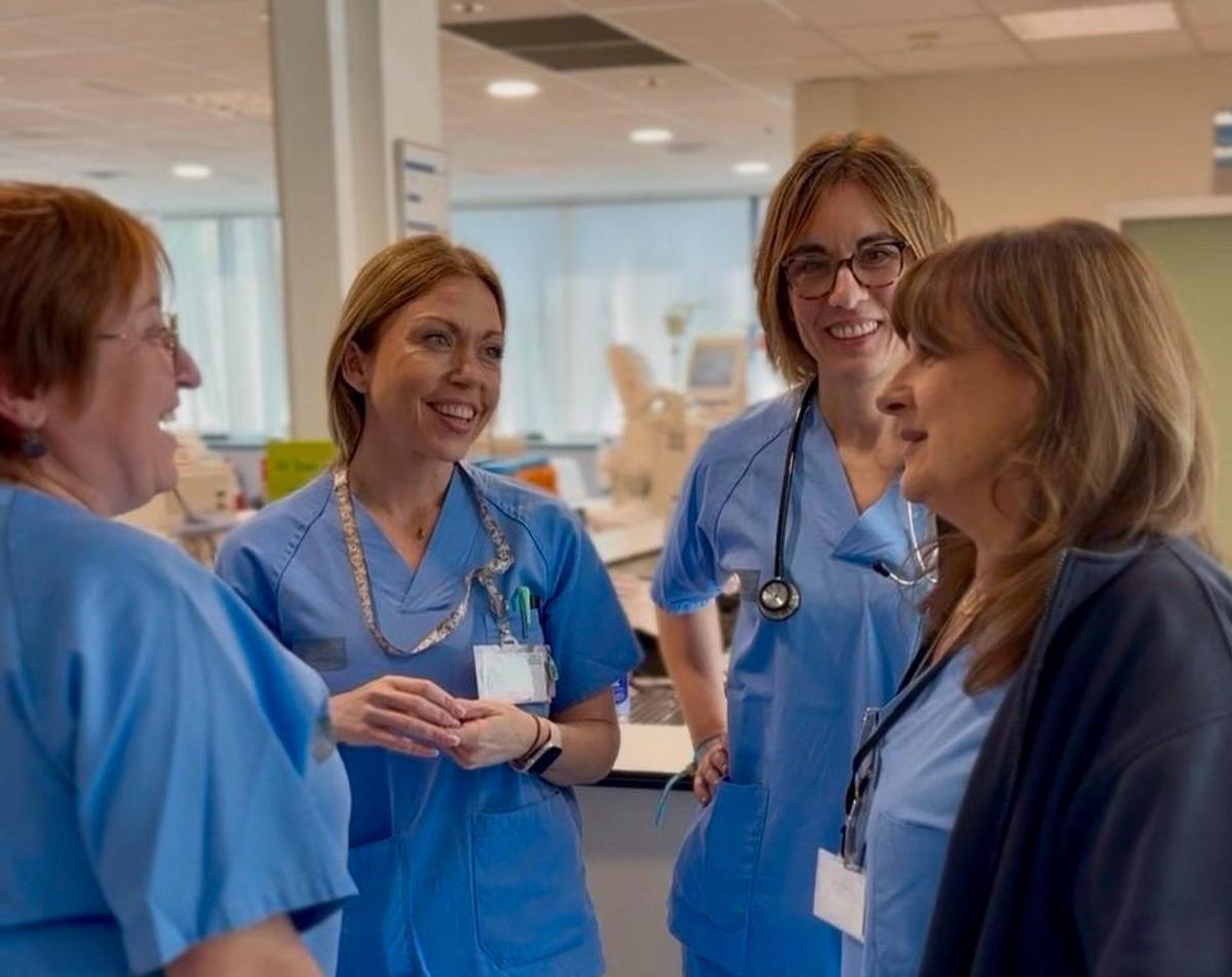 Especialistas de la unidad renal del Hospital de Torrevieja