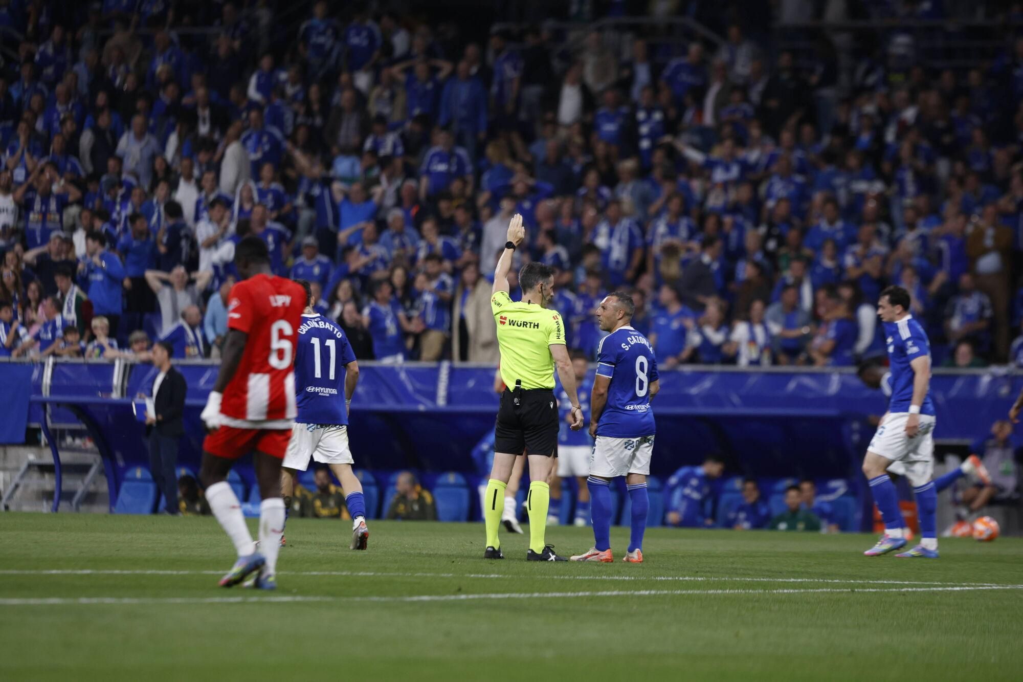 Oviedo. Partido Real Oviedo - Almería.