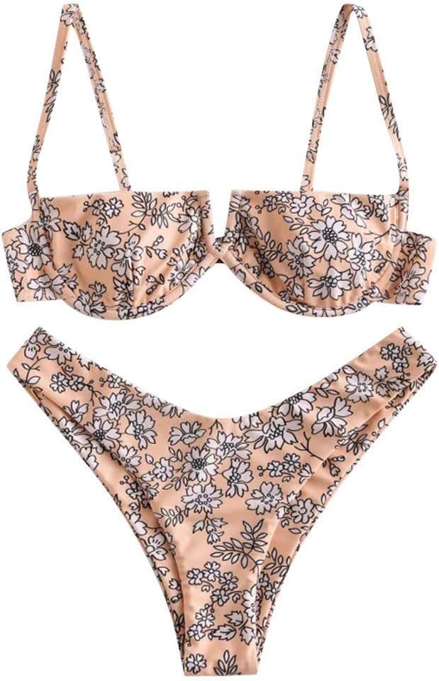 Bikini floral de Amazon