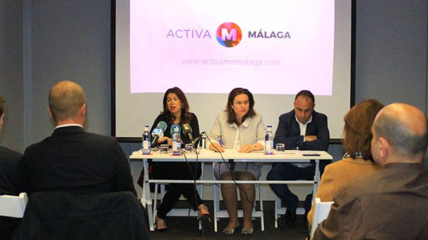 Presentación de la iniciativa municipal &#039;Actívame Málaga&#039;.