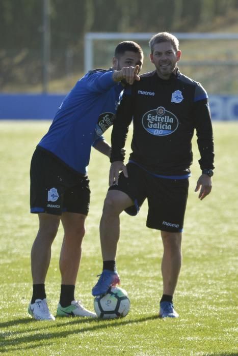 Entrenamiento del Deportivo 20 de octubre