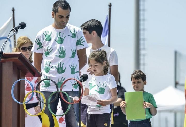 LAS PALMAS DE GRAN CANARIA A 16/06/2017. Olimpiadas Cultural Deportiva del Colegio Claret. FOTO: J.PÉREZ CURBELO