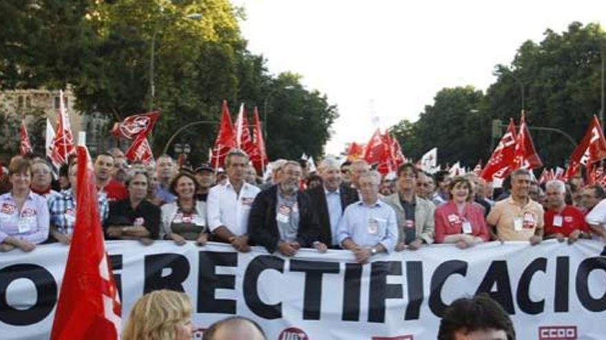 Imagen de la manifestación de Madrid.