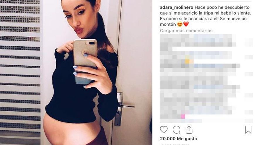 Adara Molinero reaparece en redes tras anunciar la feliz noticia y sorprende con este enigmático mensaje: &quot;¿Alguna vez has escuchado tus pensamientos..&quot;