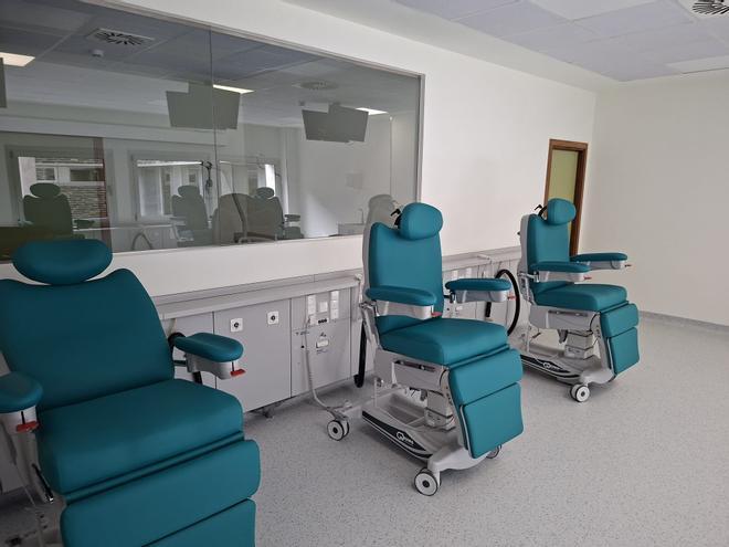 En imágenes: Así es la nueva unidad de hemodiálisis del hospital de Jarrio
