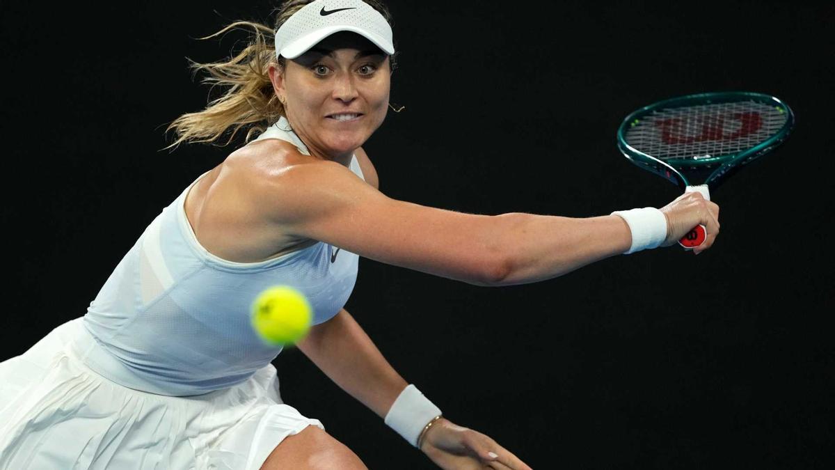 Paula Badosa, a Austràlia.
