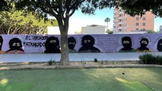 Atacan un mural feminista en Mislata