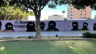 Atacan un mural feminista en Mislata
