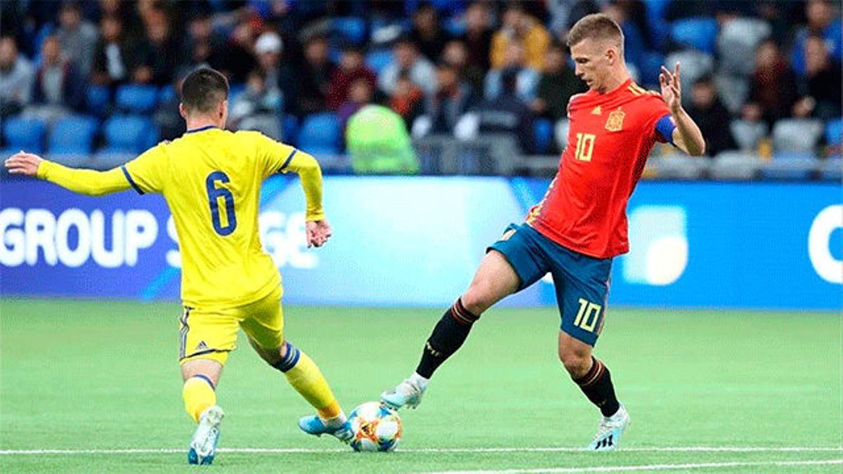 Luis de la Fuente se alegra del ascenso de Dani Olmo a la absoluta