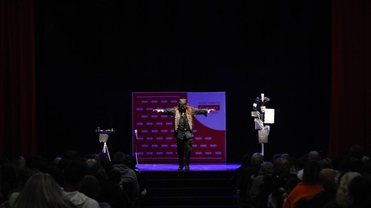 Espectáculo de las jornadas de Magia con Greca de Blas