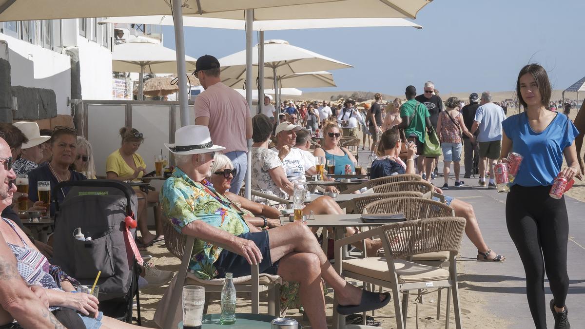 El sur de Gran Canaria mantiene el liderazgo turístico y Las Palmas de Gran Canaria gana mil visitantes en un año