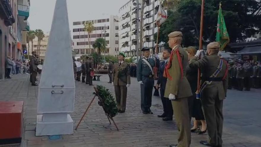 Homenaje al Rey Felipe VI en Tenerife