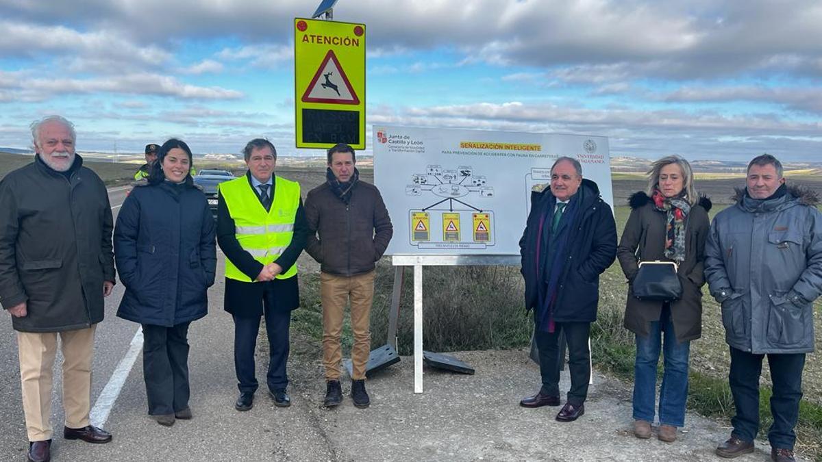 Presentación del proyecto de señalización inteligente en Palencia
