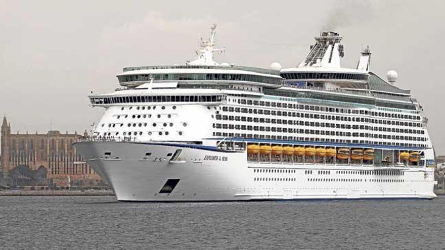 Die &quot;Explorer of the Seas&quot;.