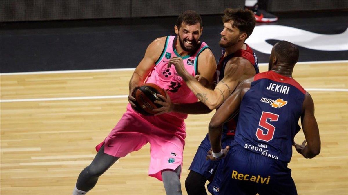 Mirotic tiene que ser un factor clave del Barça en Vitoria