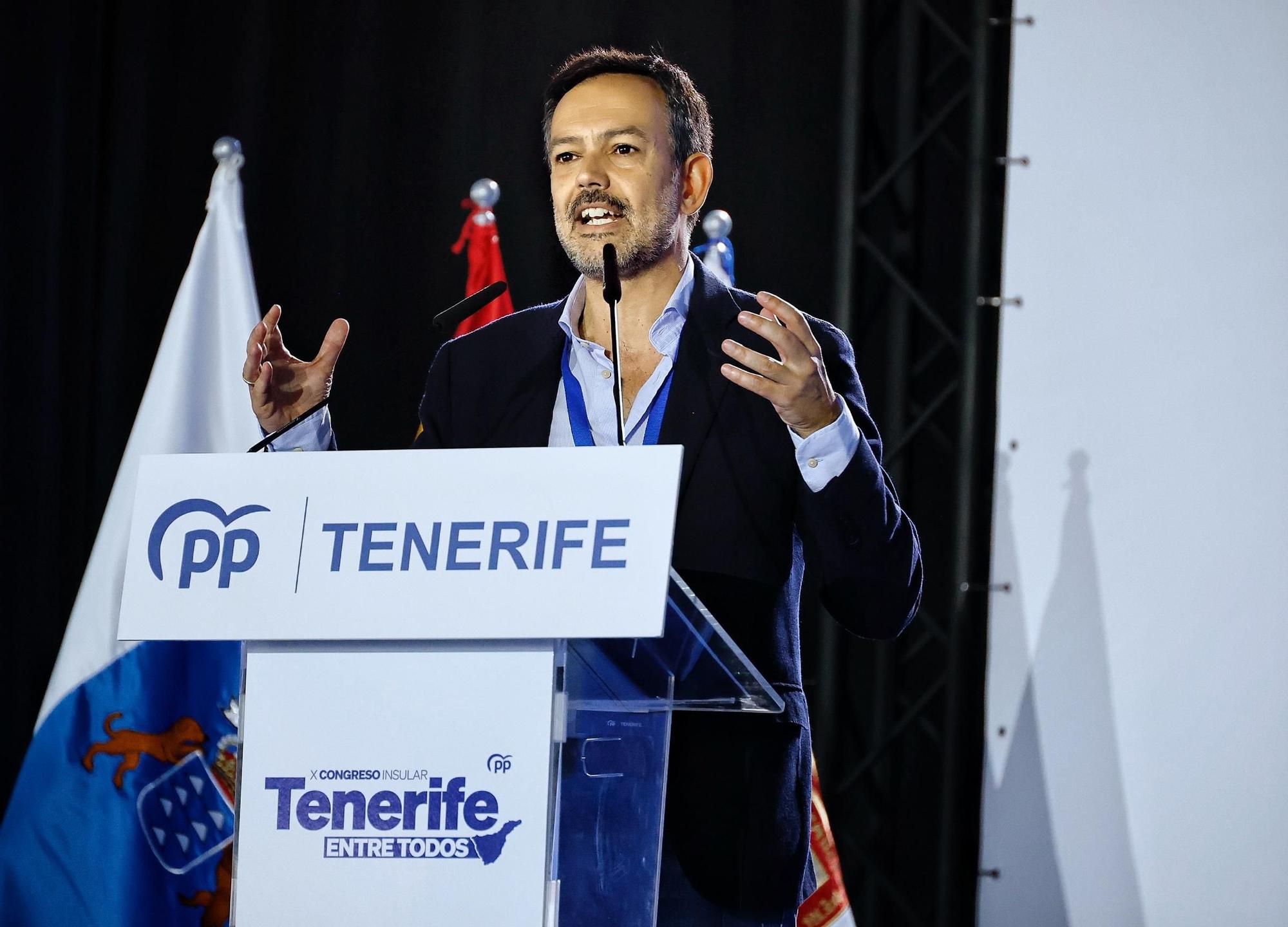 X Congreso Insular del Partido Popular, donde Lope Afonso ha sido elegido como presidente de los populares en Tenerife