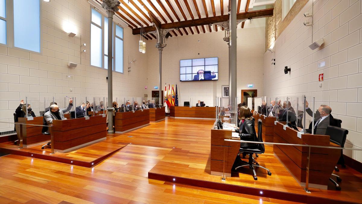 El pleno de la DPZ de hoy ha aprobado la dotación económica