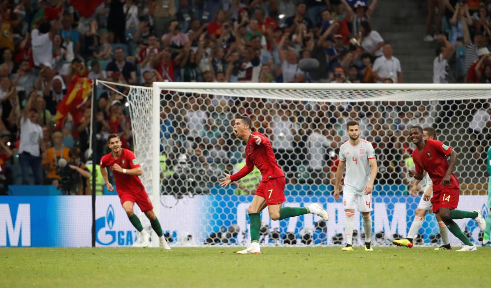 Mundial 2018: Las mejores imágenes del Portugal - España