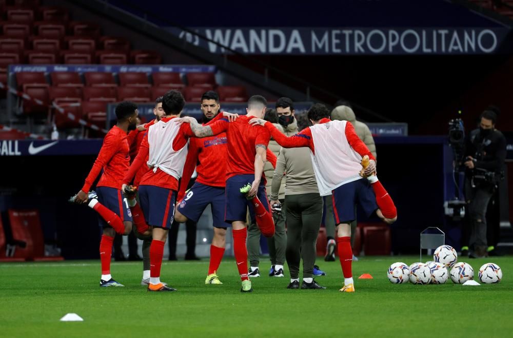 Atlético de Madrid - Valencia, en imágenes