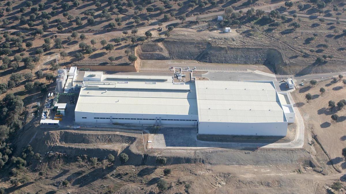 Embotelladora de Nestlé en Herrera del Duque