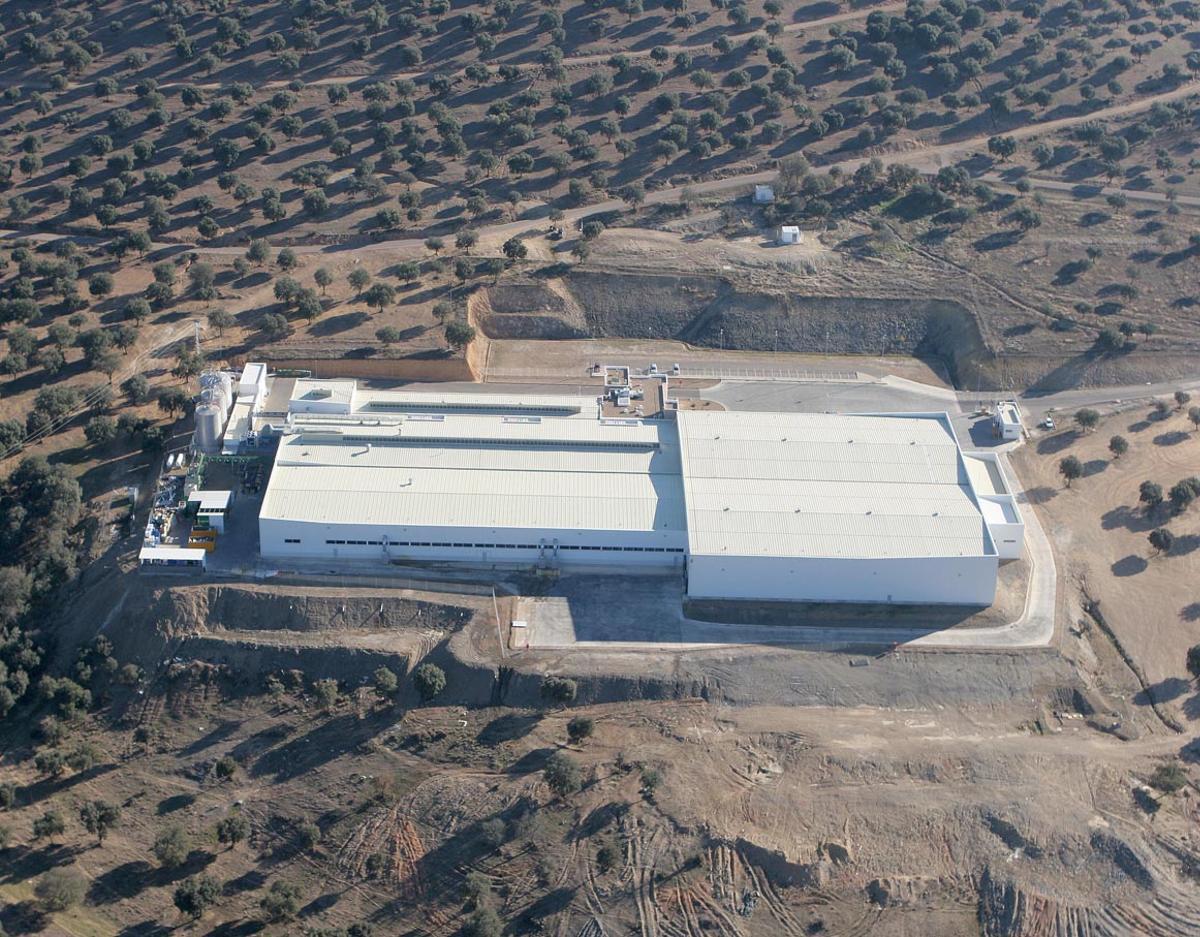 Embotelladora de Nestlé en Herrera del Duque