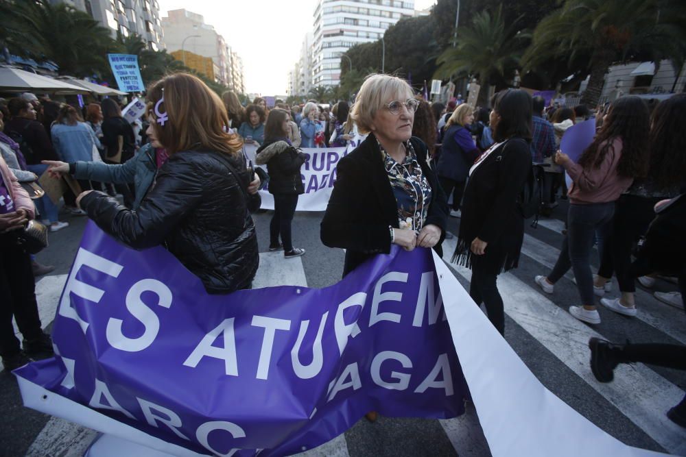 Manifestación del 8M en Alicante