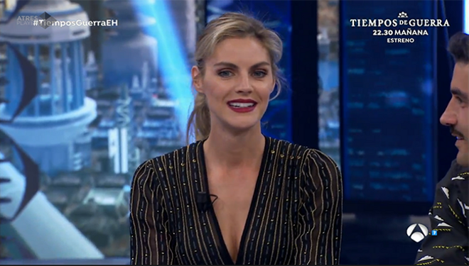 Amaia Salamanca en 'El Hormiguero'