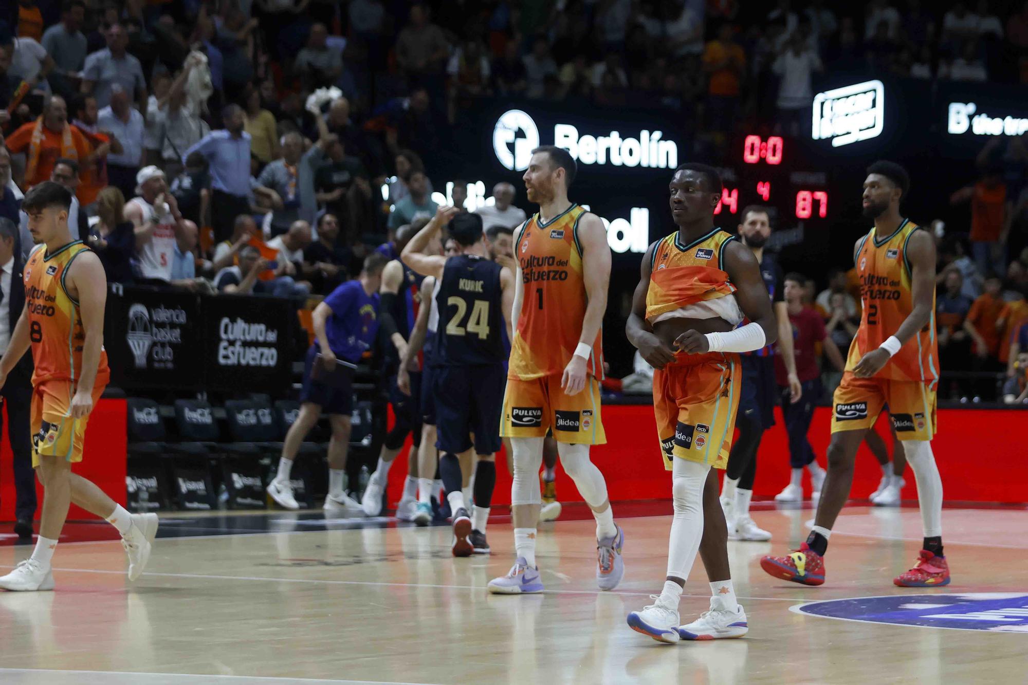 Partido Valencia Basket- F.C.Barcelona