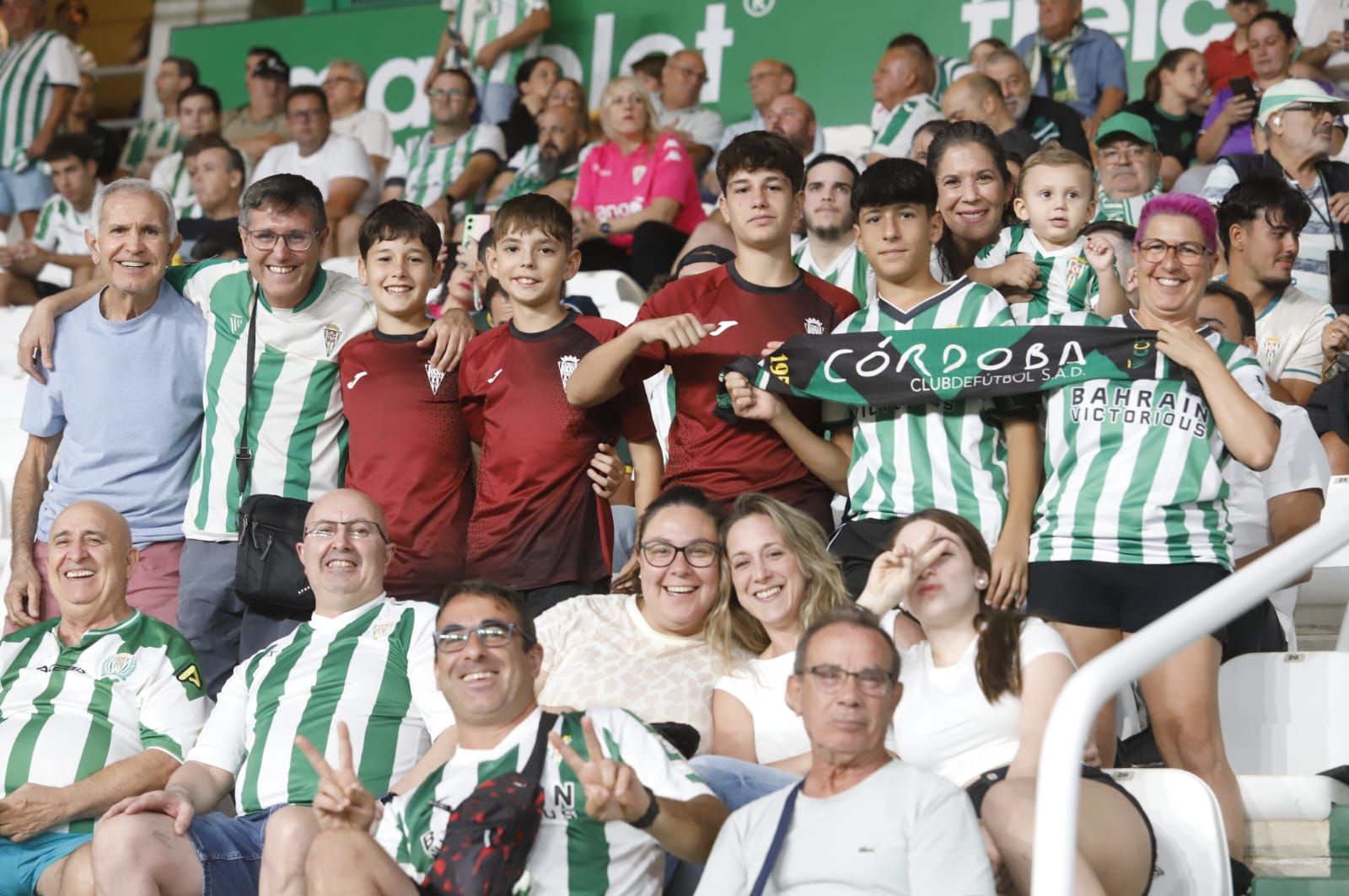 Córdoba CF-Racing de Santander | Las imágenes de la afición en El Arcángel
