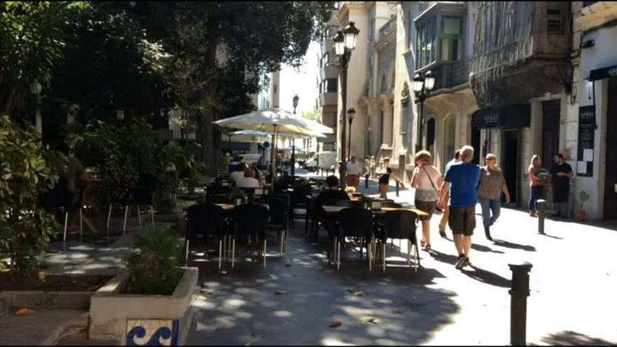 Plaza de Gabriel Miró, un tesoro en el centro de Alicante