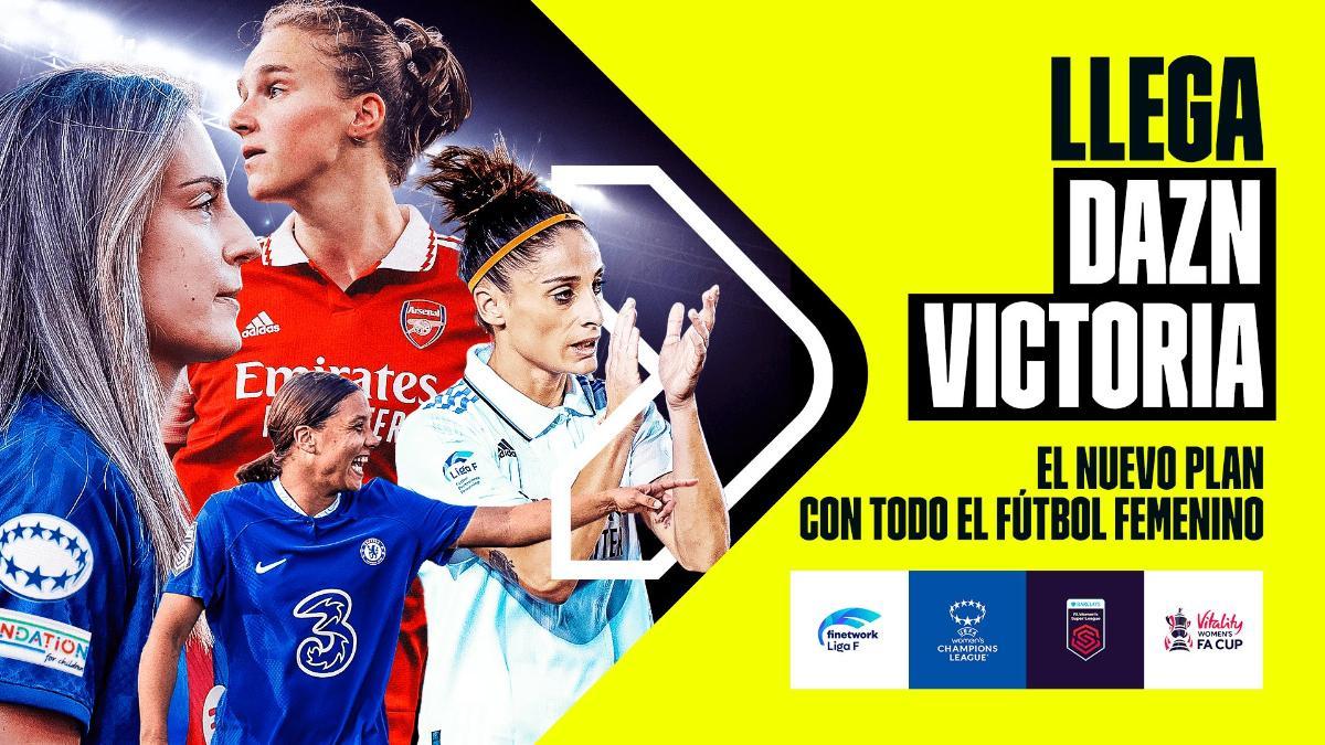 DAZN y el nuevo plan Victoria, de fútbol femenino