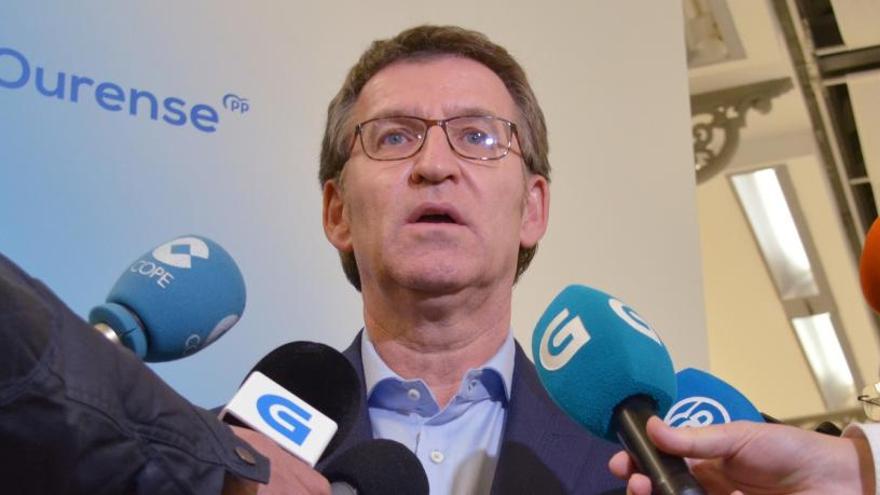 Feijóo: &quot;Alonso merece todo el respaldo del PP&quot;