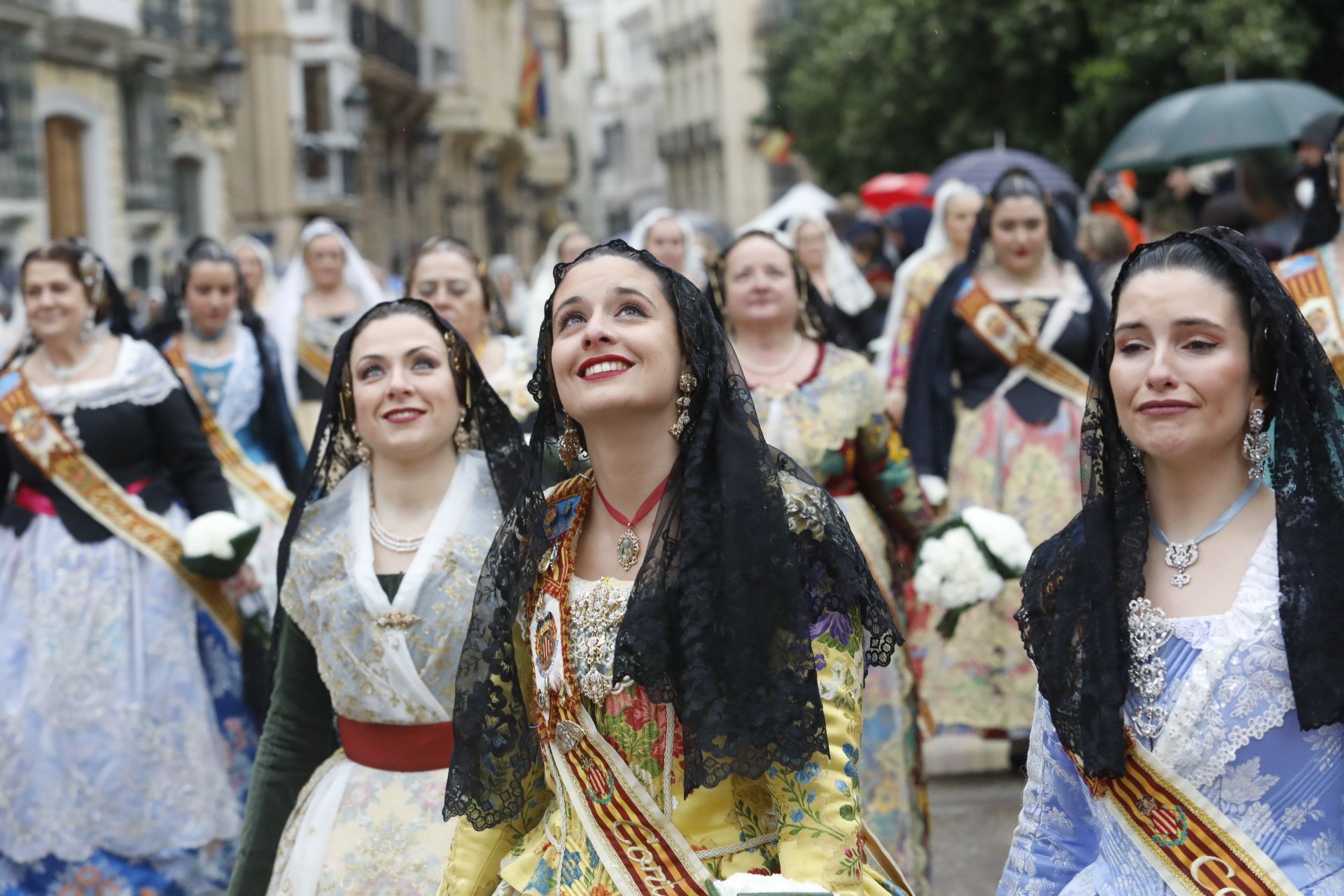 Fotos emotivas ofrenda Fallas