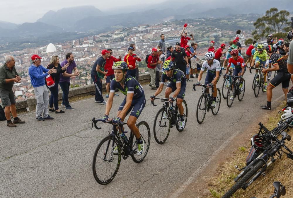 Vuelta Ciclista España, subida al Naranco