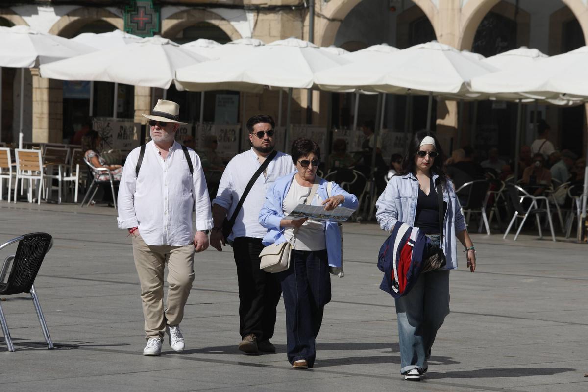 Avilés. Turistas