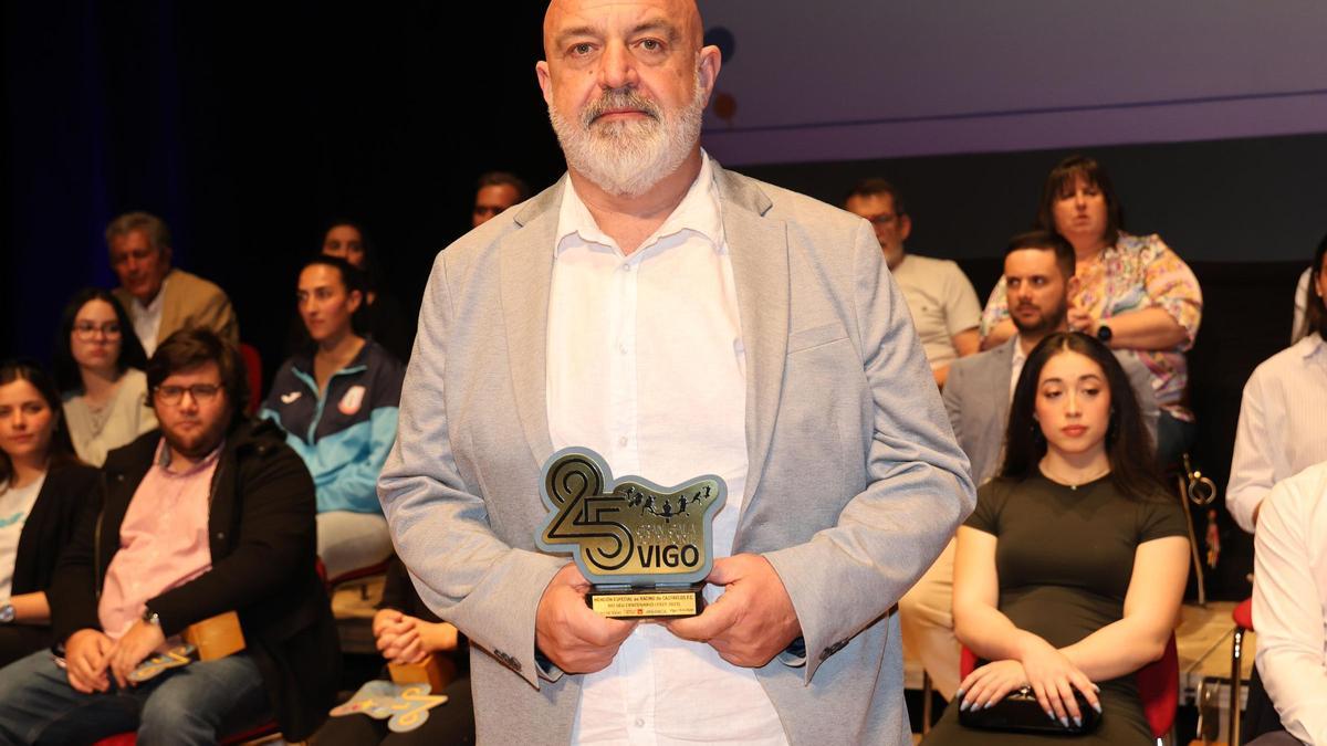 Miguel Román, presidente del Racing Castrelos.