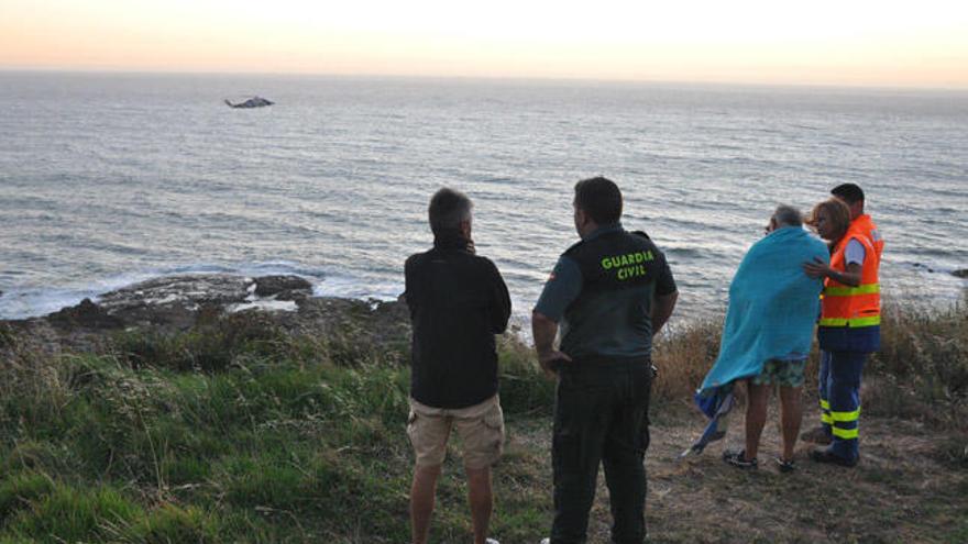 Buscan a un vigués desaparecido en Punta Bazar, en la costa de A Guarda