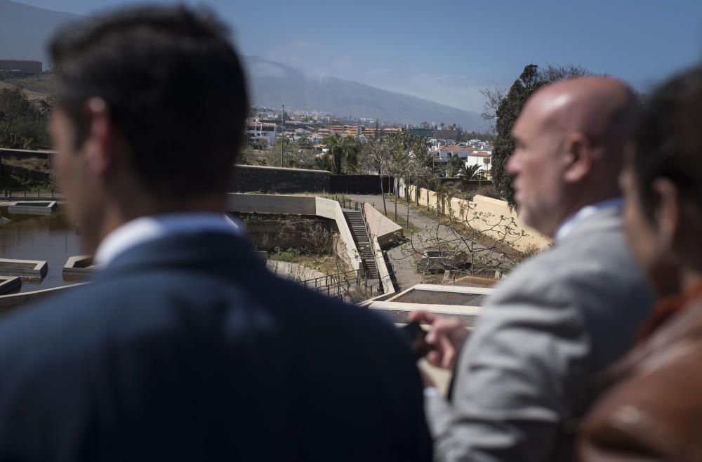 Visita a la ampliación del Jardín Botánico de Puerto de la Cruz.Marco González .Alicia Van Oostende.Fernando Miñarro  | 04/03/2020 | Fotógrafo: Carsten W. Lauritsen