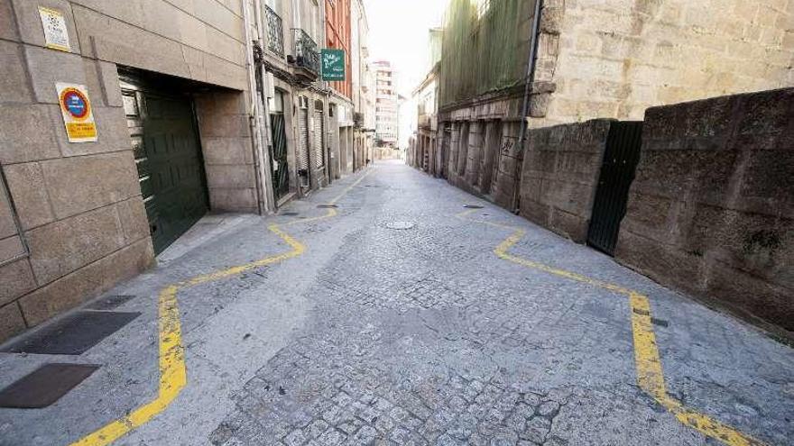 El incidente ocurrió en la calle Reza, del jueves al viernes. // B. Lorenzo