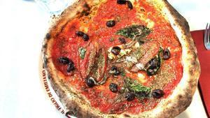 La pizza Cetara de Il Figlio di Emiliano.