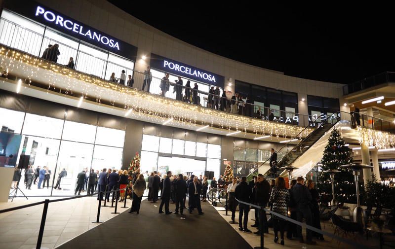 Inauguración de la nueva tienda de Porcelanosa en Castelló