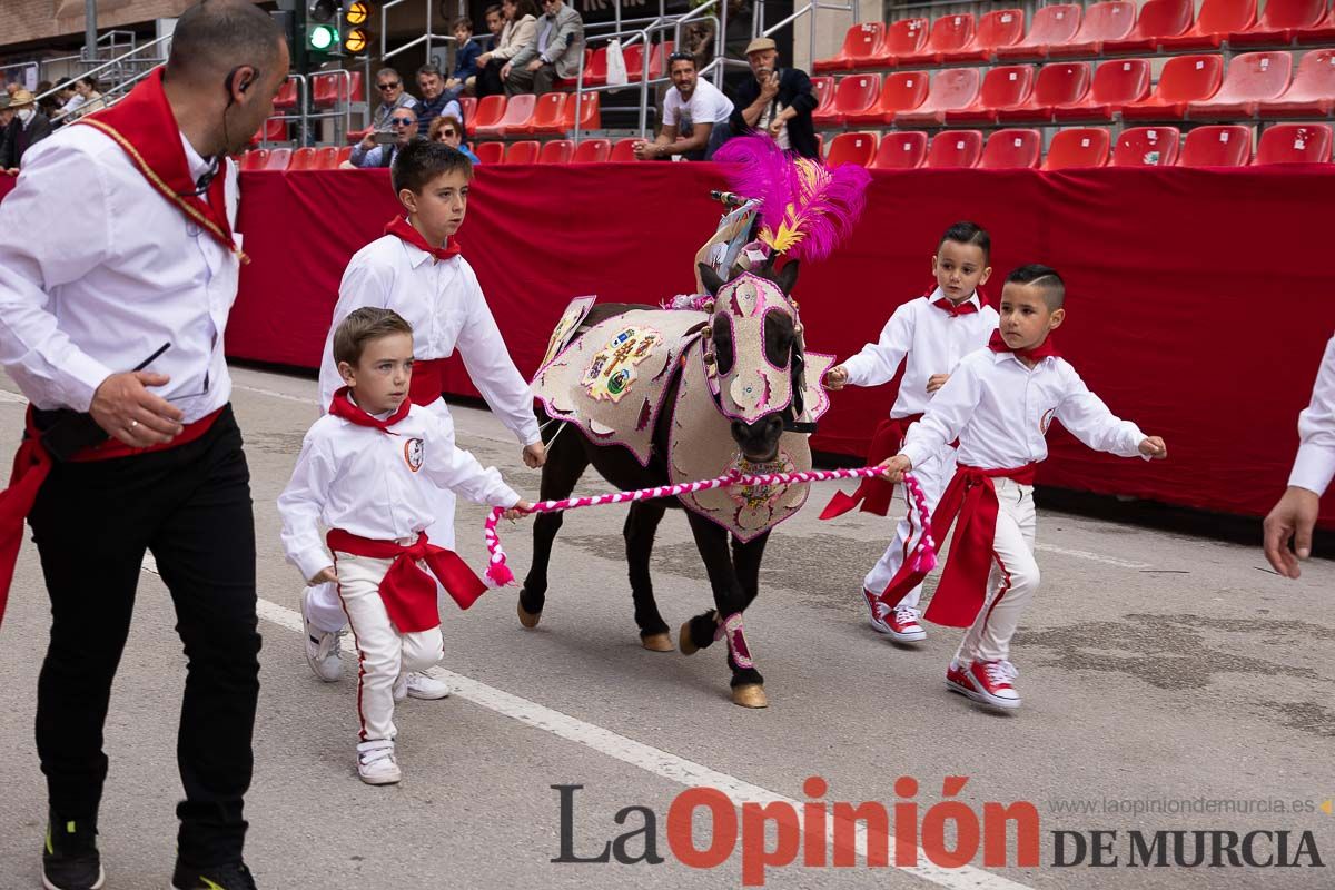 Desfile infantil en las Fiestas de Caravaca (Bando Caballos del Vino)